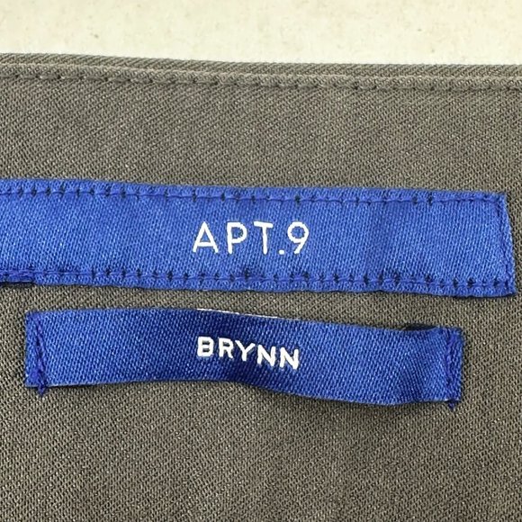 Apt 9 Women's Size 12 Capri Brynn Mid Rise Gray New With Tags - Picture 6 of 16